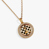 'Always Think One Move Ahead' Chess Spinner Pendant - Aaria Tees Aaria Tees