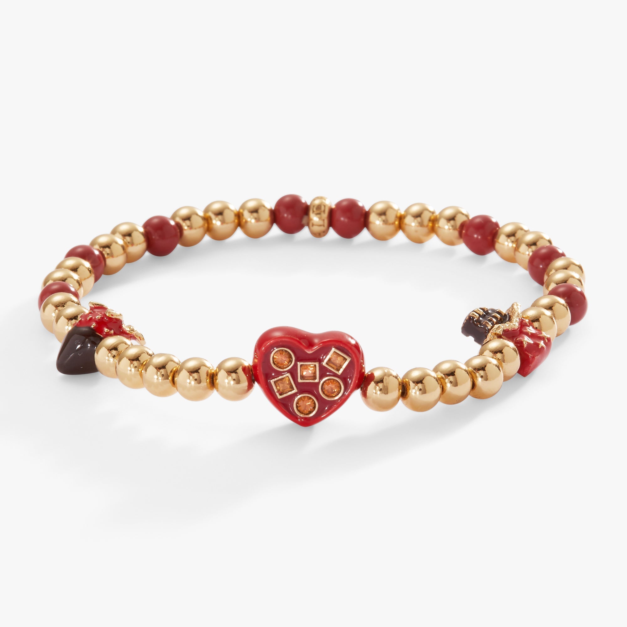 ”Chocolate Is My Love Language” Stretch Bracelet - Aaria Tees Aaria Tees