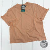 Choose Kindness Waist Length Crop Tee - Aaria Tees Aaria Tees