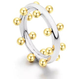 Cindy Studded Ring Aaria Tees