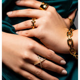 Cindy Studded Ring Aaria Tees