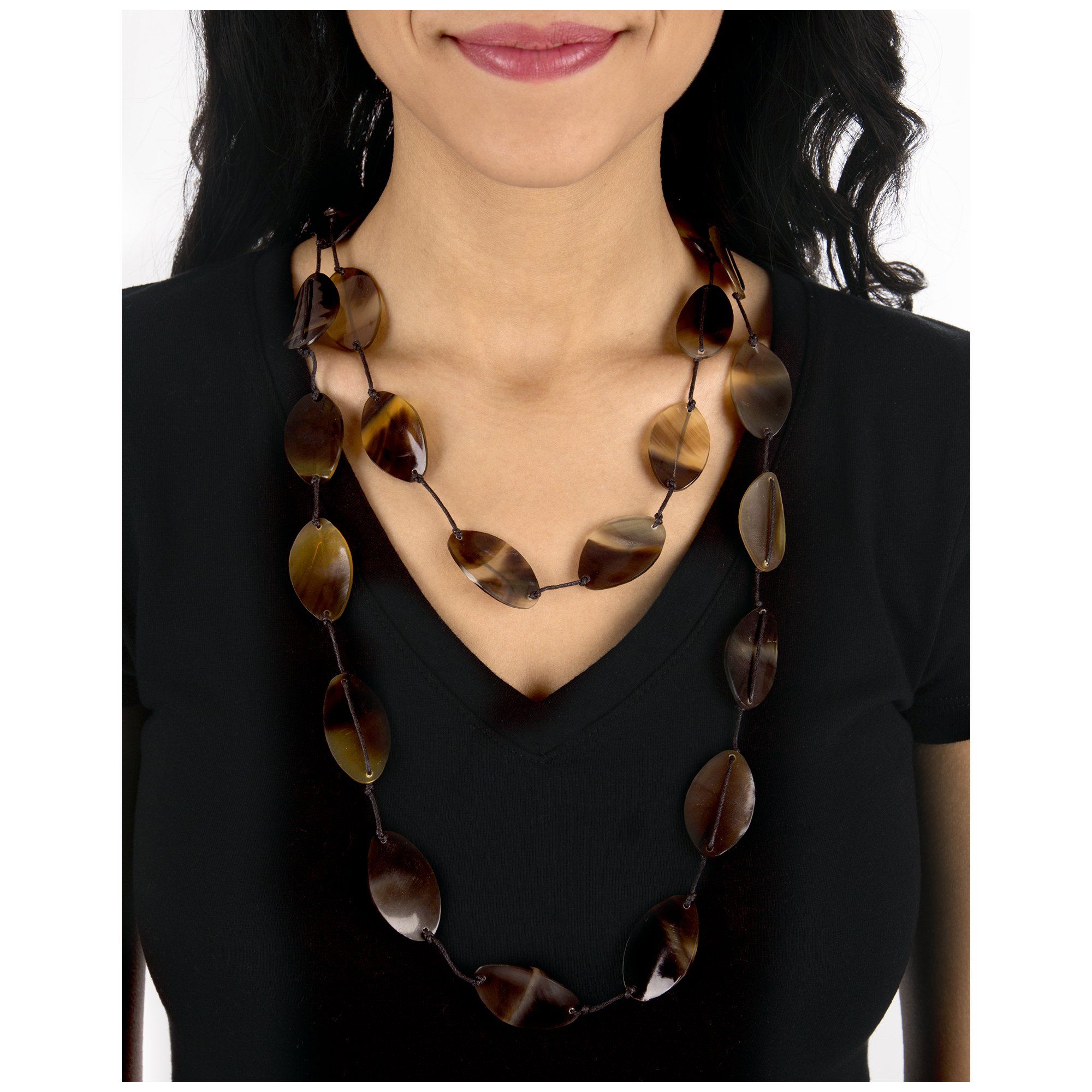 Circle of Friends Horn Necklace - Aaria Tees Aaria Tees