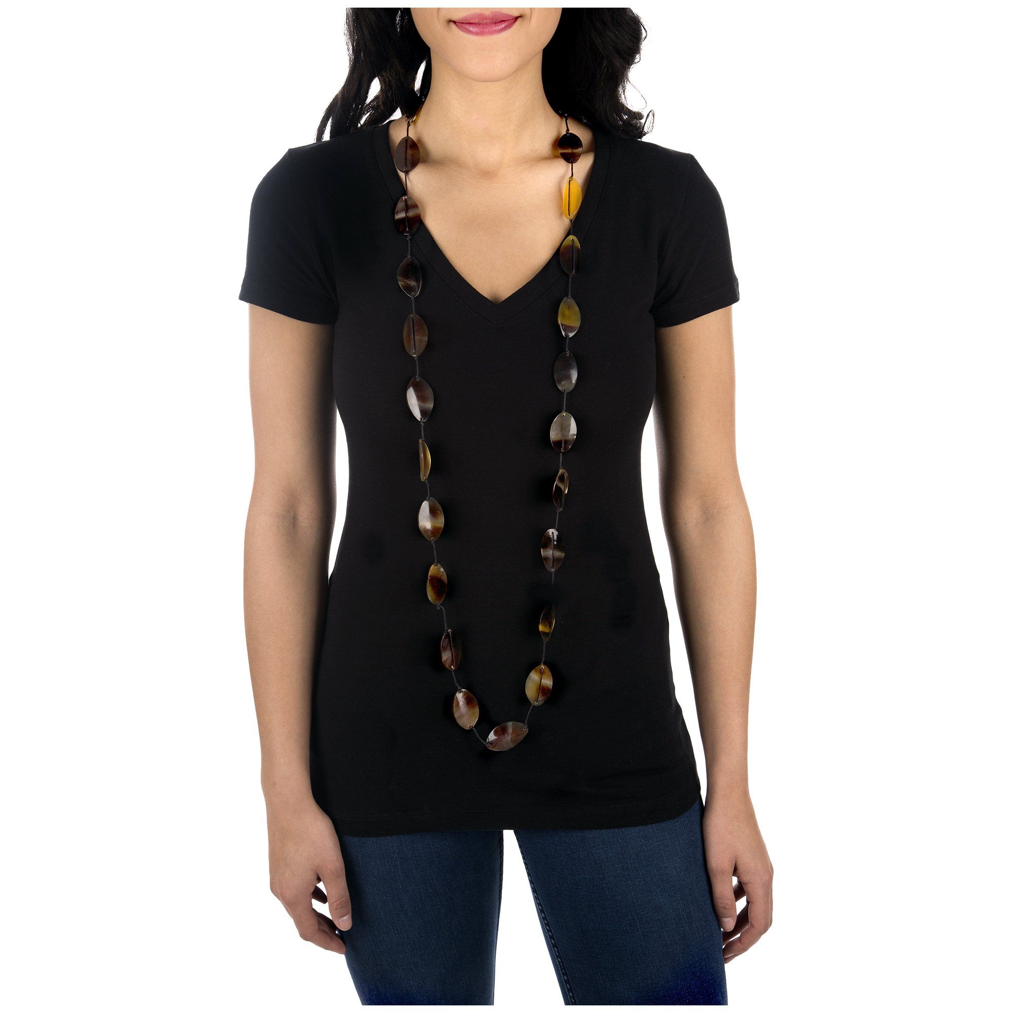 Circle of Friends Horn Necklace - Aaria Tees Aaria Tees