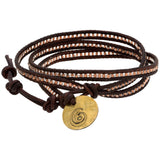 Classic Beaded Wrap Bracelet - Aaria Tees Aaria Tees