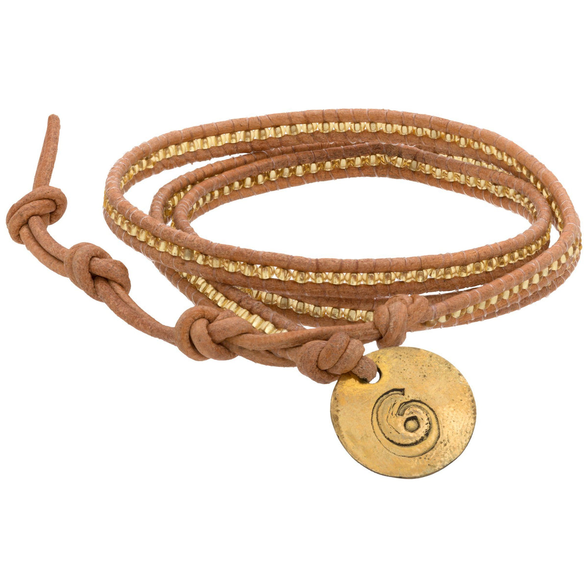 Classic Beaded Wrap Bracelet - Aaria Tees