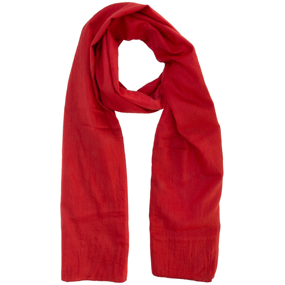 Classic Cotton Crinkle Scarf - Aaria Tees