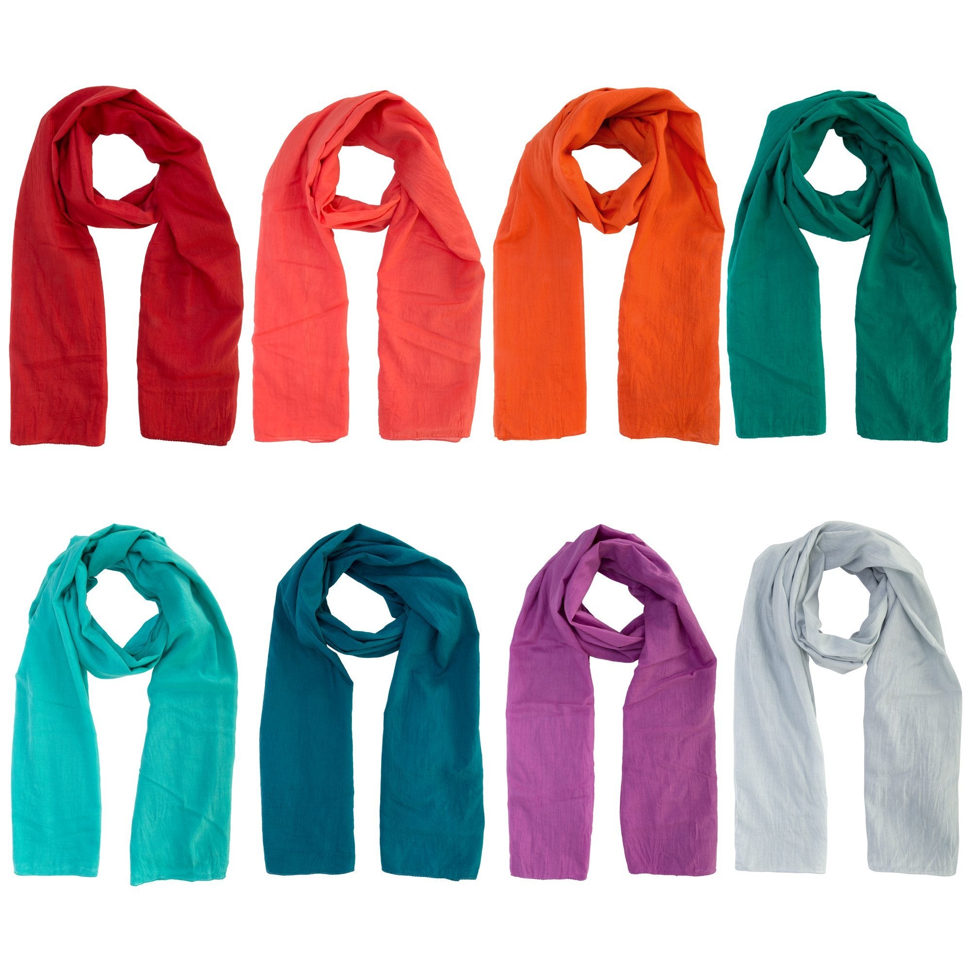 Classic Cotton Crinkle Scarf - Aaria Tees Aaria Tees