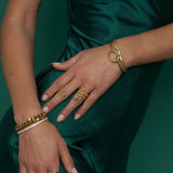 Cleo Snake Ring Aaria Tees