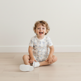 Organic Tee & Shorts Set - Coastal - Aaria Tees Aaria Tees