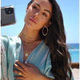 Codie Link Necklace Gold Aaria Tees