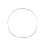 Codie Link Necklace Silver Aaria Tees