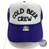 Cold Beer Crew Foam Trucker Hat - Aaria Tees Aaria Tees