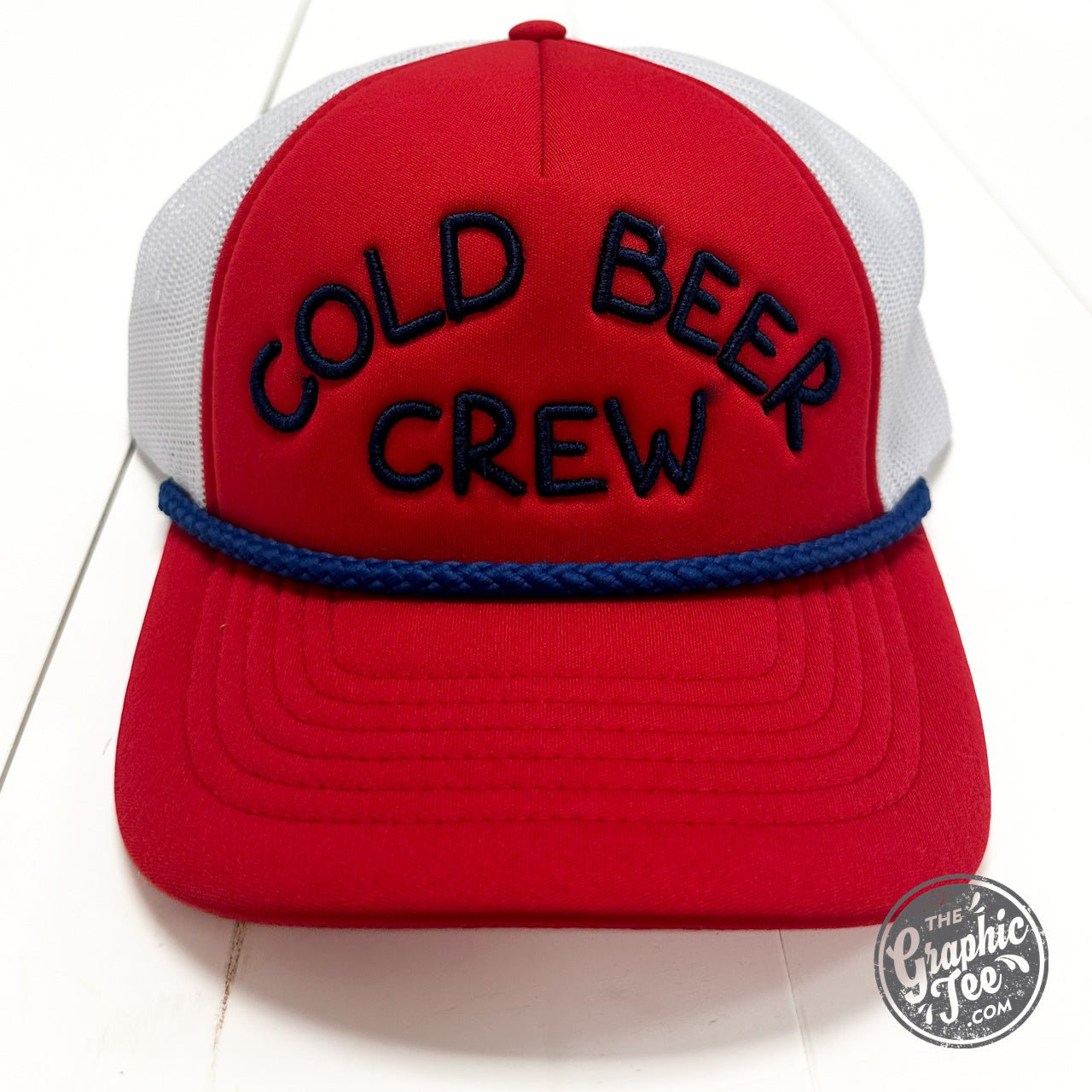 Cold Beer Crew Foam Trucker Hat - Aaria Tees Aaria Tees
