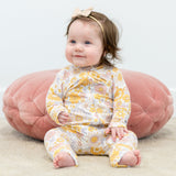 Retro Vintage Flowers Convertible Romper Aaria Tees