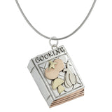 Cookbook Sterling Necklace - Aaria Tees Aaria Tees