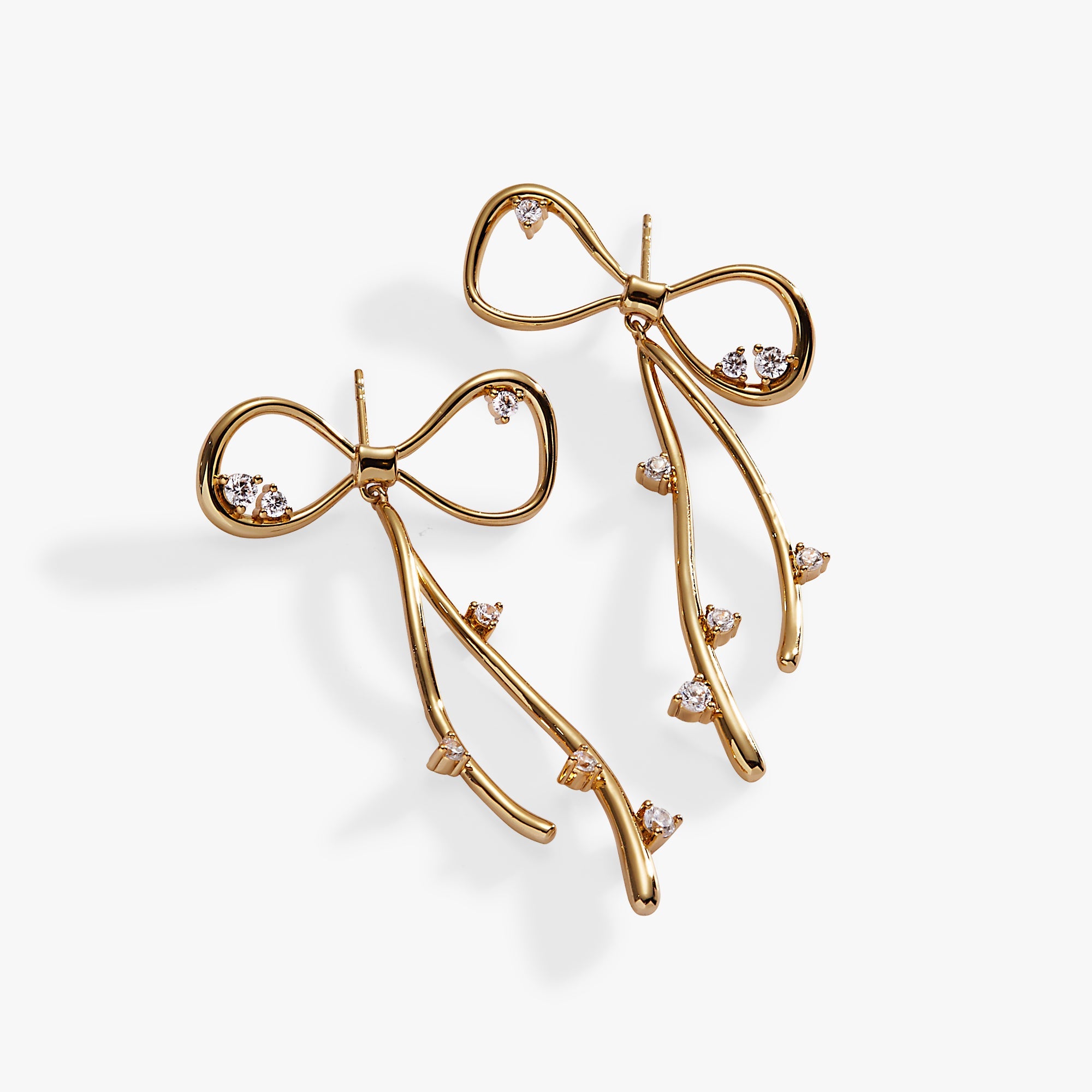 Coquette Bow Earrings - Aaria Tees Aaria Tees