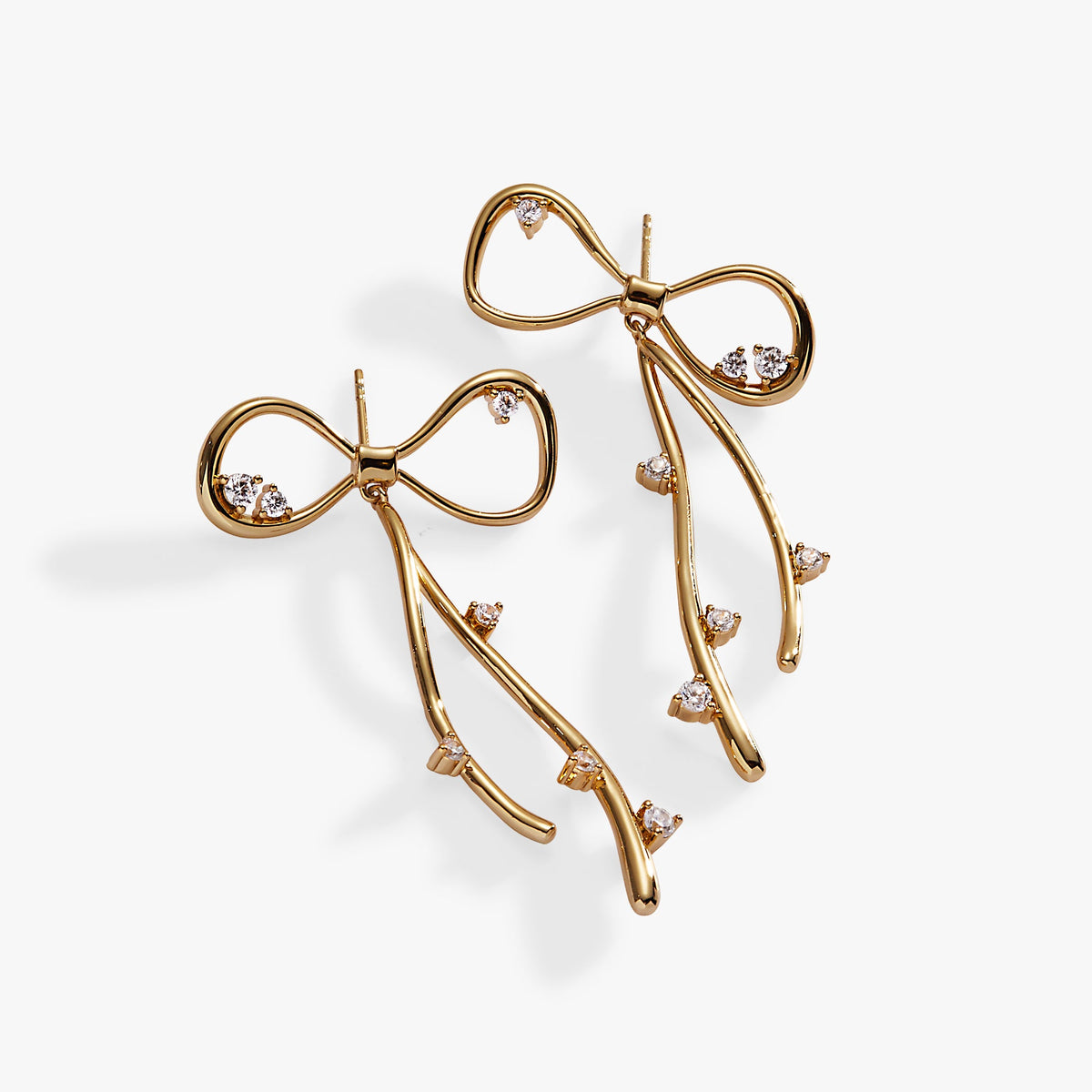 Coquette Bow Earrings - Aaria Tees