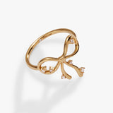 Coquette Bow Ring - Aaria Tees Aaria Tees