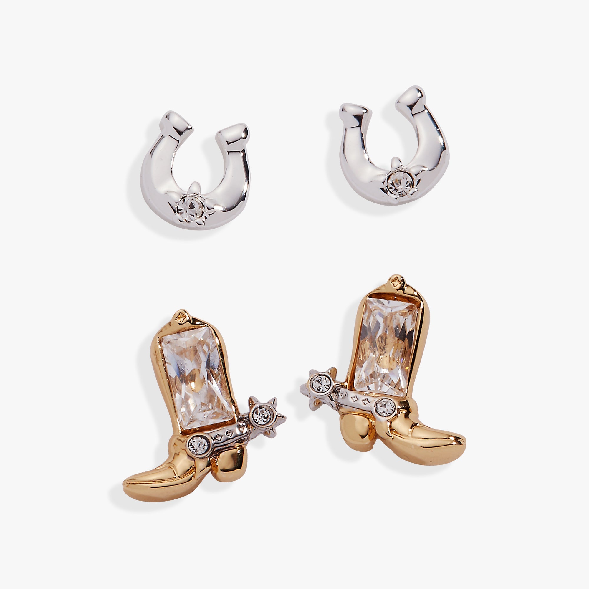 Cosmic Cowgirl Earring Stud Set of 2 - Aaria Tees Aaria Tees