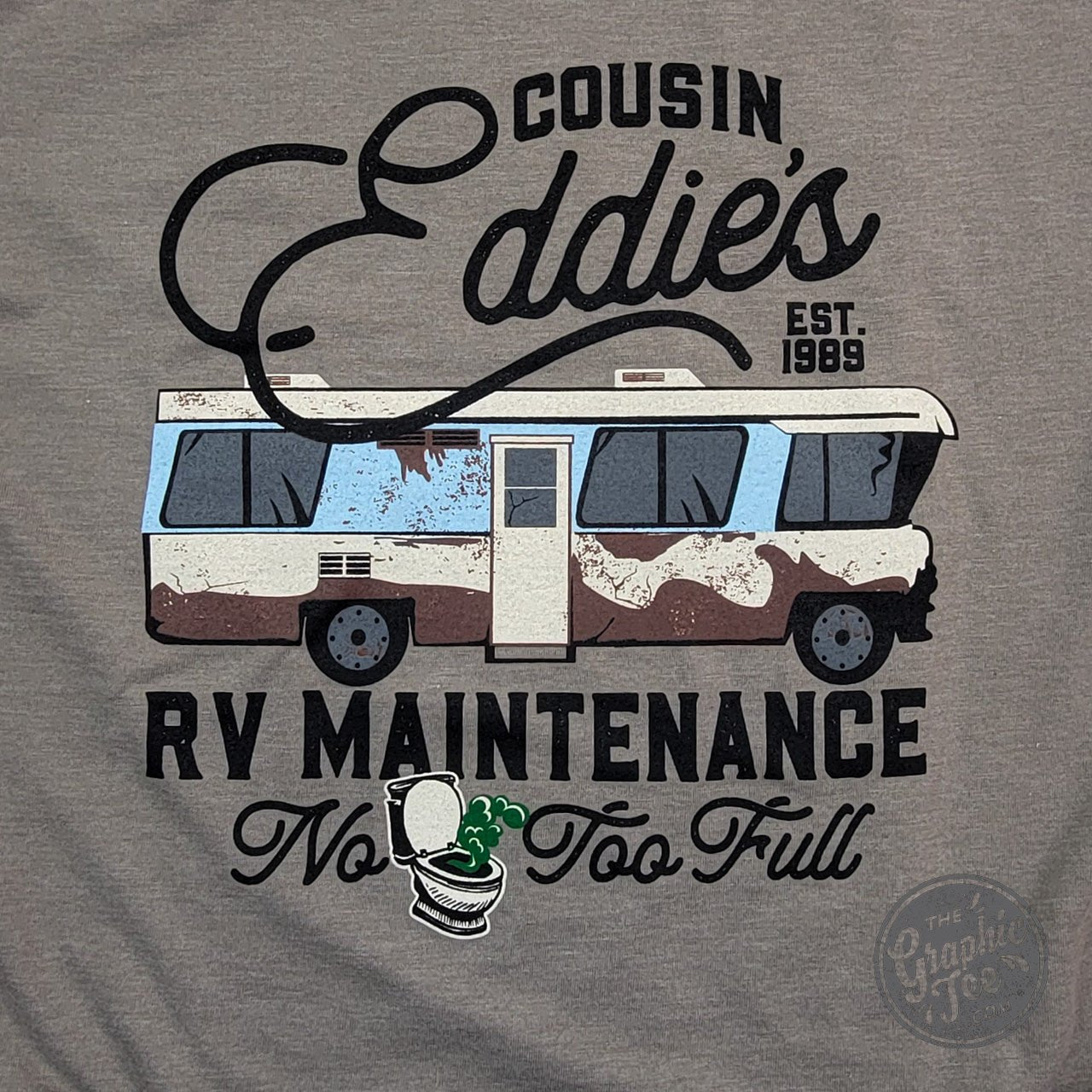 Cousin Eddie's RV Maintenance Short Sleeve Tee - Aaria Tees Aaria Tees