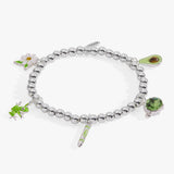 Crayola Fan Favorites Forest Green Charm Stretch Bracelet - Aaria Tees Aaria Tees