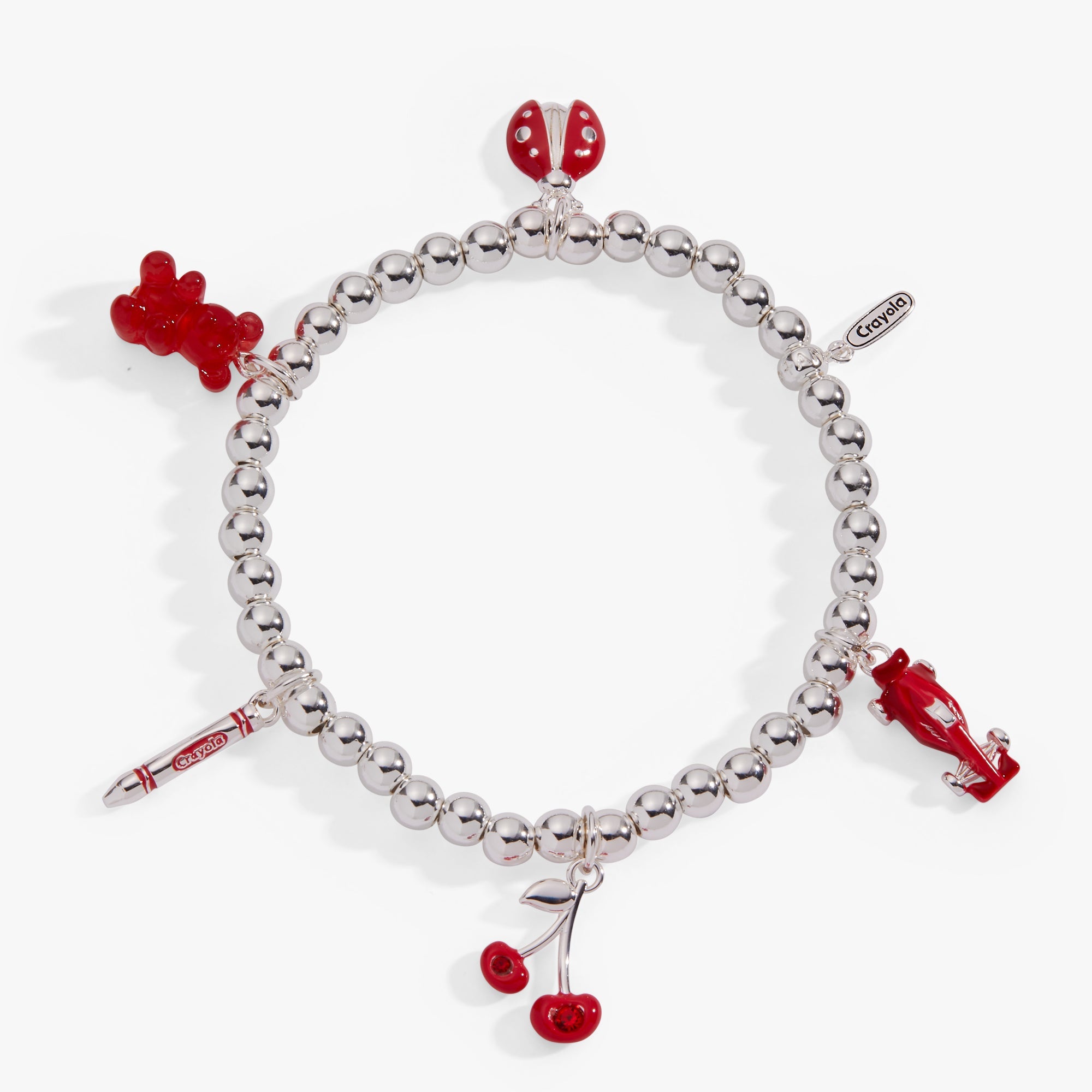 Crayola Fan Favorites Scarlet Charm Stretch Bracelet - Aaria Tees Aaria Tees