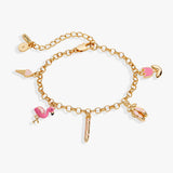 Crayola Fan Favorites Tickle Me Pink Charm Bracelet - Aaria Tees Aaria Tees