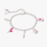 Crayola Fan Favorites Tickle Me Pink Charm Bracelet - Aaria Tees Aaria Tees