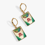 Crayola 'To Teach Is To Color A Life Forever' Crayon Box Earrings - Aaria Tees Aaria Tees