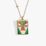 Crayola 'To Teach Is To Color A Life Forever' Crayon Box Locket - Aaria Tees Aaria Tees