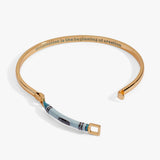 Crayola Robin's Egg Blue Crayon Tension Bangle - Aaria Tees Aaria Tees