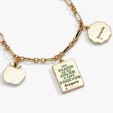Crayola 'Teaching Is A Work Of Heart' Toggle Bracelet - Aaria Tees Aaria Tees