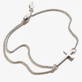 Pull Chain Cross Bracelet - Aaria Tees Aaria Tees