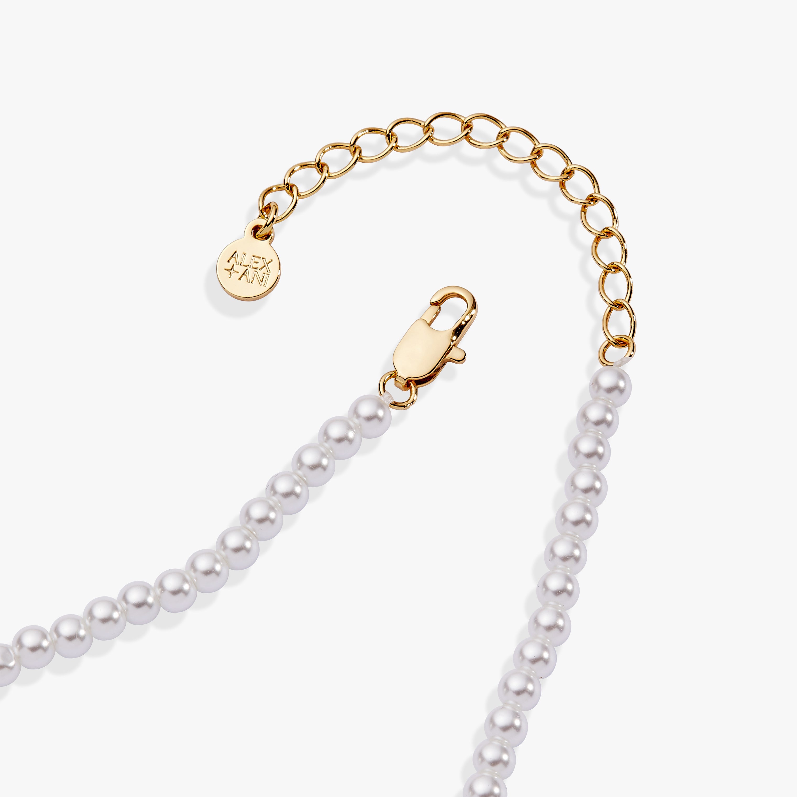 Crystal and Pearl Beaded Necklace - Aaria Tees Aaria Tees