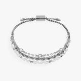 Crystal + Pearl Stranded™ Bracelet Set - Aaria Tees Aaria Tees