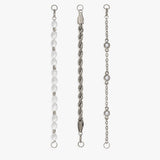 Crystal + Pearl Stranded™ Bracelet Set - Aaria Tees Aaria Tees