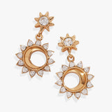 Crystal Celestial Drop Earrings - Aaria Tees Aaria Tees