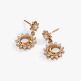 Crystal Celestial Drop Earrings - Aaria Tees Aaria Tees