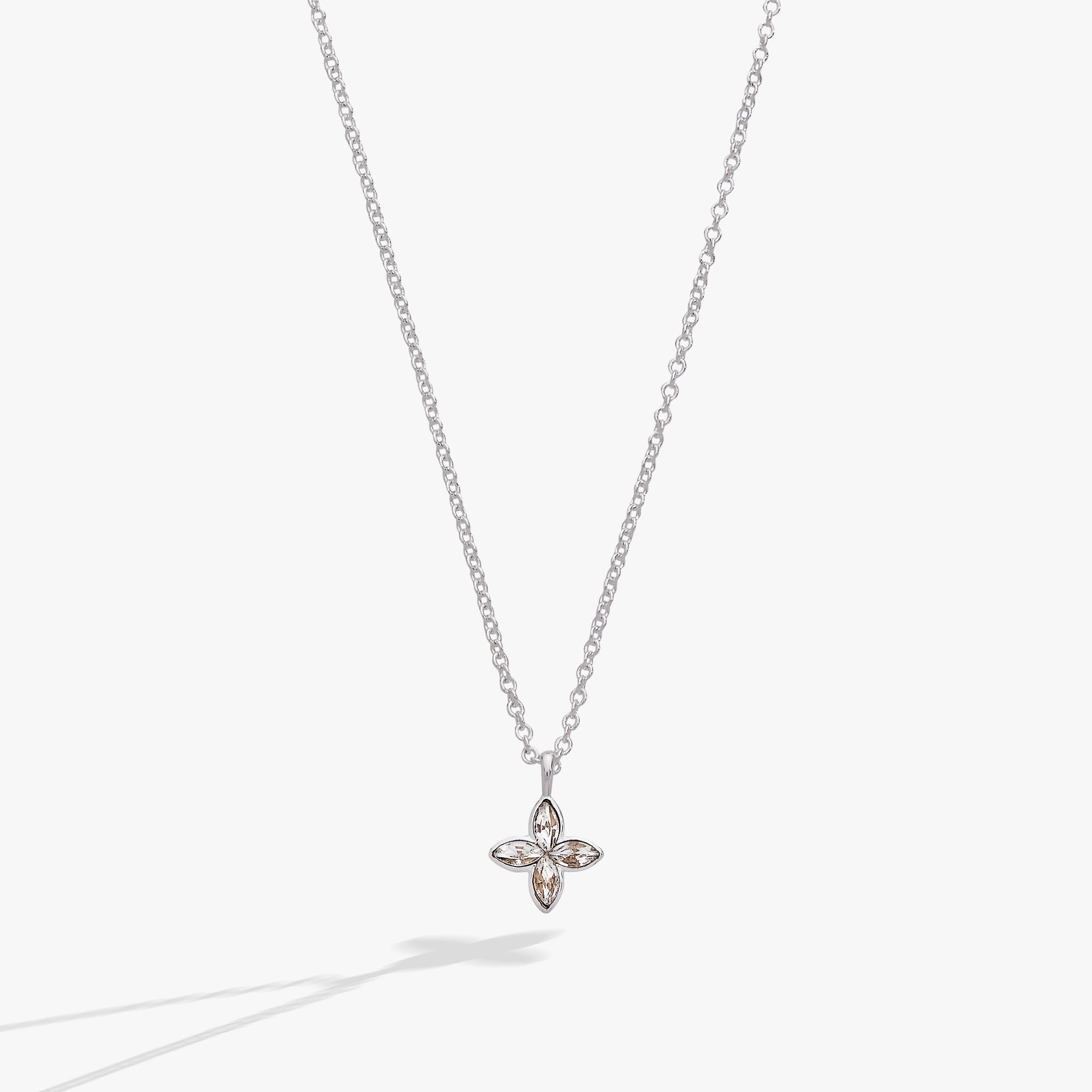 Crystal Logo Star Necklace - Aaria Tees Aaria Tees
