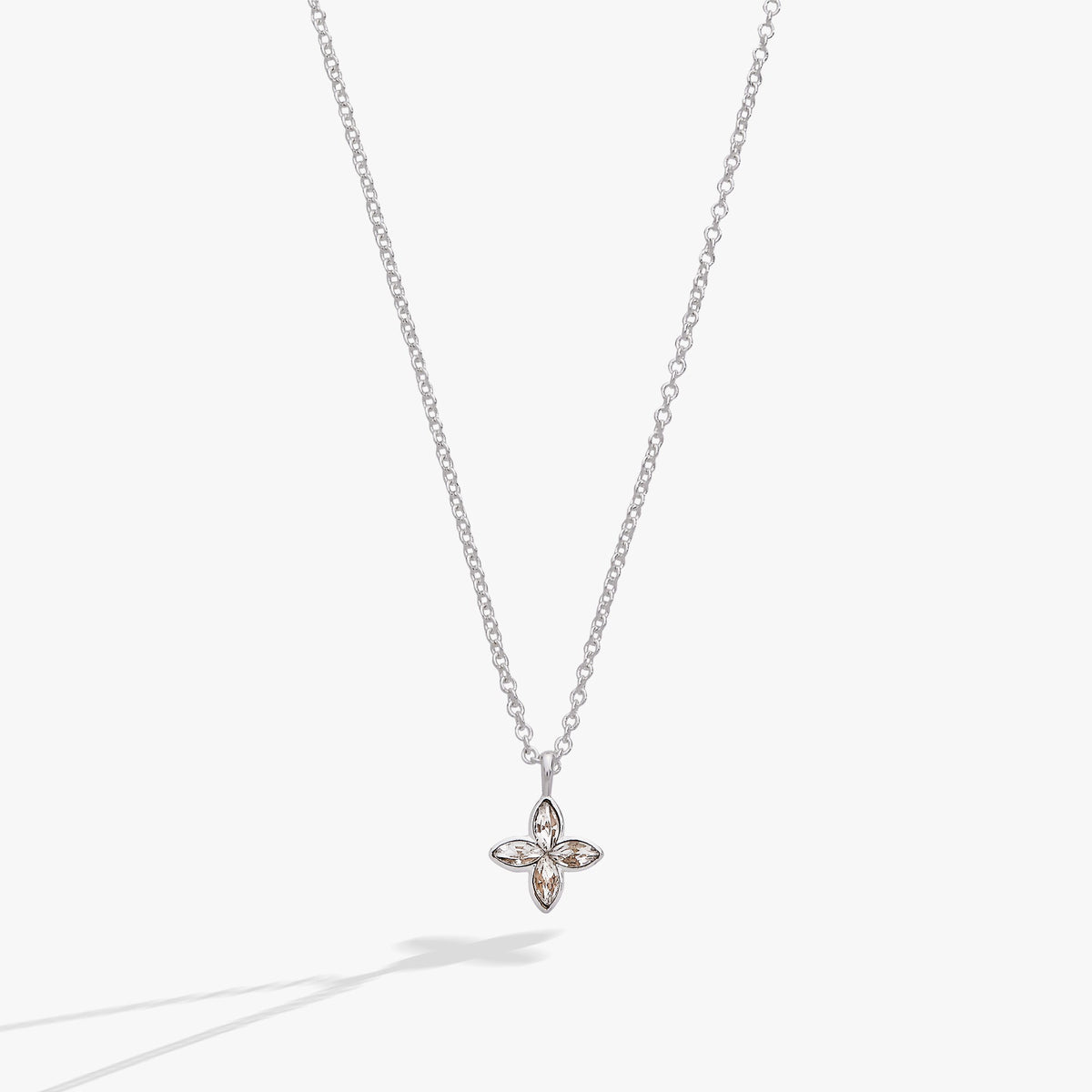 Crystal Logo Star Necklace - Aaria Tees