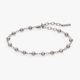 Crystal Pebble Chain Bracelet - Aaria Tees Aaria Tees