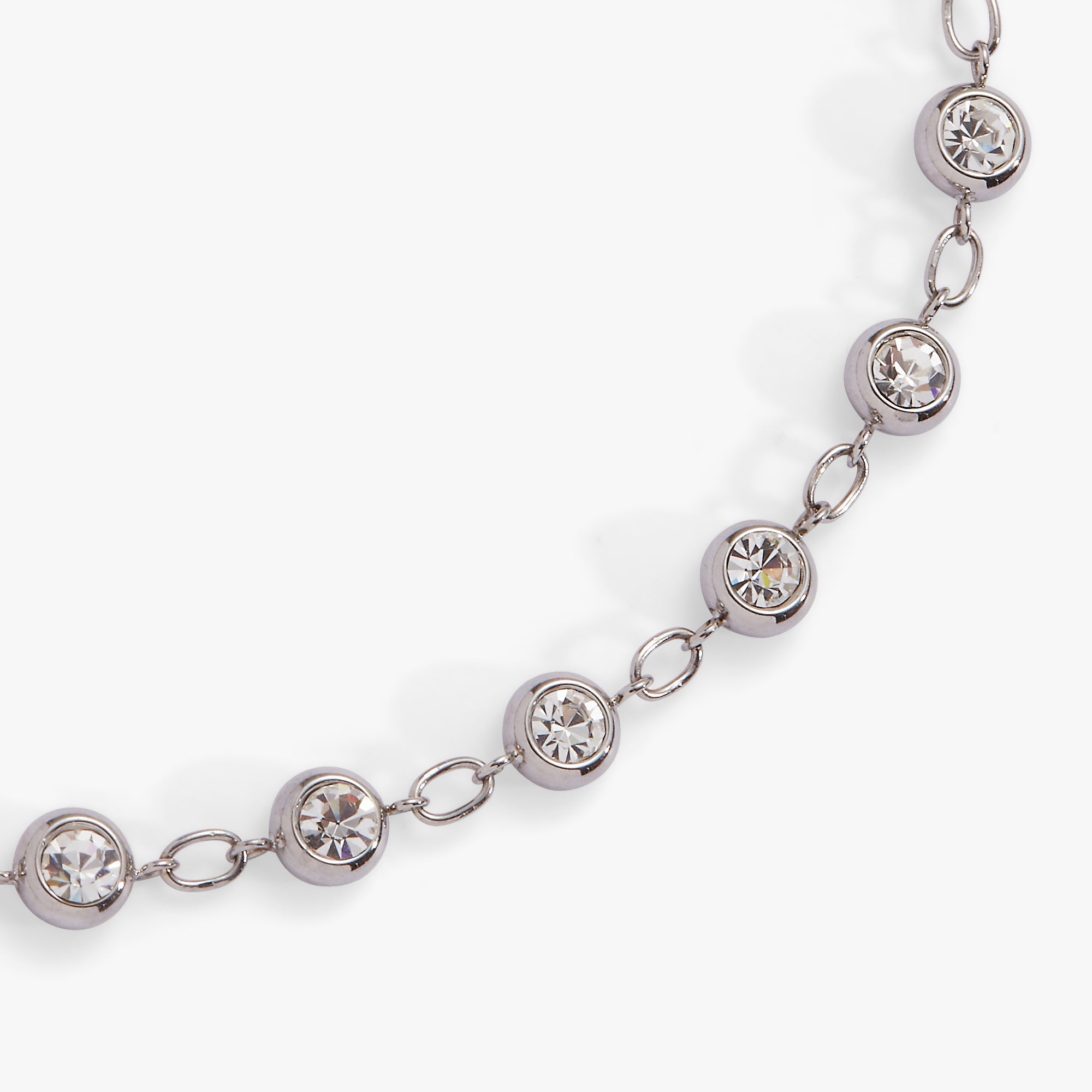 Crystal Pebble Chain Bracelet - Aaria Tees Aaria Tees