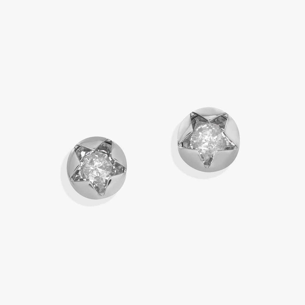 Crystal Star Mini Stud Earrings - Aaria Tees Aaria Tees