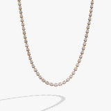 Crystal Tennis Chain Necklace - Aaria Tees Aaria Tees