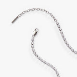 Crystal Tennis Chain Necklace - Aaria Tees Aaria Tees