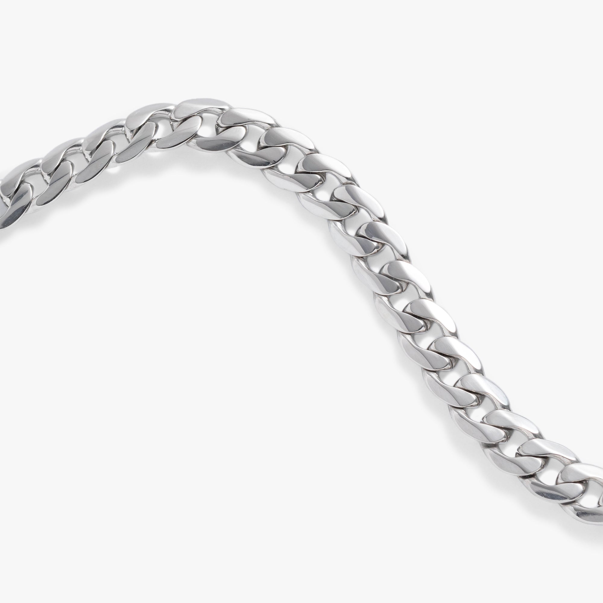 Everyday Flat Curb Chain Bracelet - Aaria Tees Aaria Tees