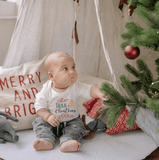 long sleeve graphic bodysuit | christmas cookie - Aaria Tees Aaria Tees