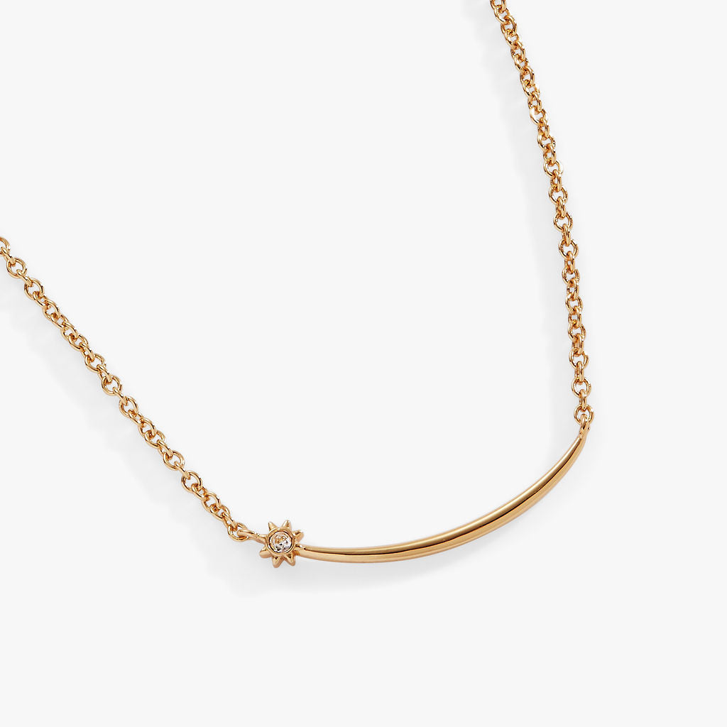 Celestial Shooting Star Necklace - Aaria Tees Aaria Tees