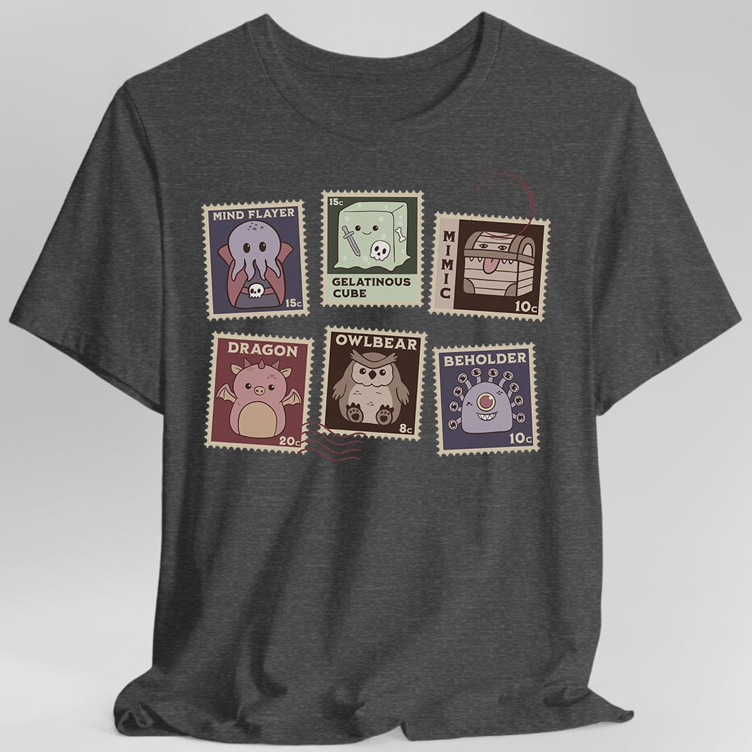 D&D Monster Stamp T-Shirt - Aaria Tees Aaria Tees