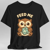 D&D Owlbear Shirt Feed Me - Aaria Tees Aaria Tees